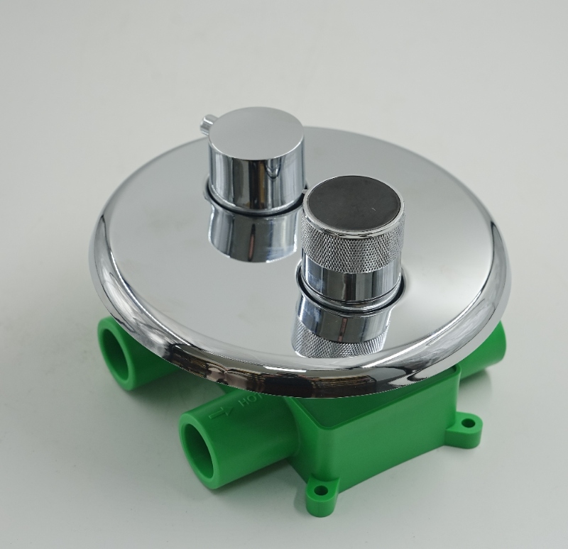 Digital Temperature Display 5-WAYS Shower mixer valve