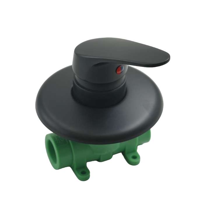 PPR Three Ways Shower Mixer Black