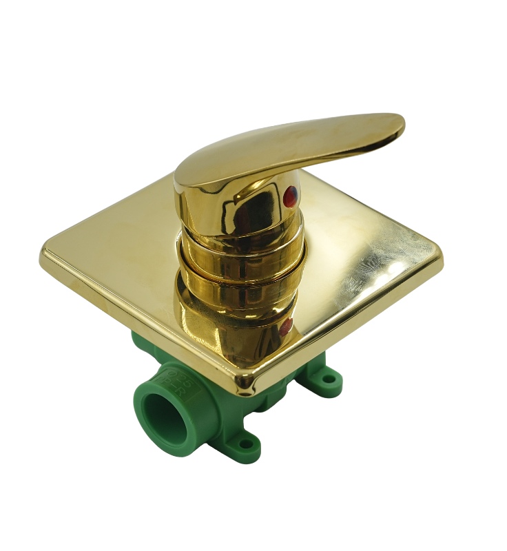 PPR Three Ways Shower Mixer Gold